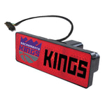 Sacramento Kings NBA Hitch Cover LED Brake Light for Trailer