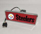 Pittsburgh Steelers NFL Rectangular Hitch Cover LED Brake Light for Trailer