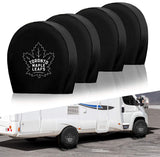 Toronto Maple Leafs NHL Tire Covers Set of 4 or 2 for RV Wheel Trailer Camper Motorhome