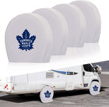 Toronto Maple Leafs NHL Tire Covers Set of 4 or 2 for RV Wheel Trailer Camper Motorhome