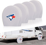 Toronto Blue Jays MLB Tire Covers Set of 4 or 2 for RV Wheel Trailer Camper Motorhome