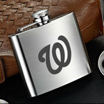 Washington Nationals MLB Wine Liquor Matte Pot Hip Flask