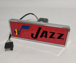 Utah Jazz NBA Rectangular Hitch Cover LED Brake Light for Trailer