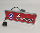 Atlanta Braves MLB Rectangular Hitch Cover LED Brake Light for Trailer