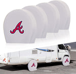 Atlanta Braves MLB Tire Covers Set of 4 or 2 for RV Wheel Trailer Camper Motorhome