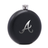 Atlanta Braves MLB Wine Liquor Matte Pot Hip Flask