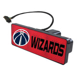 Washington Wizards NBA Hitch Cover LED Brake Light for Trailer