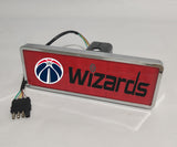 Washington Wizards NBA Rectangular Hitch Cover LED Brake Light for Trailer