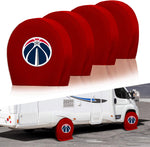 Washington Wizards NBA Tire Covers Set of 4 or 2 for RV Wheel Trailer Camper Motorhome