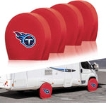 Tennessee Titans NFL Tire Covers Set of 4 or 2 for RV Wheel Trailer Camper Motorhome