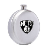 Brooklyn Nets NBA Wine Liquor Matte Pot Hip Flask