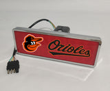 Baltimore Orioles MLB Rectangular Hitch Cover LED Brake Light for Trailer