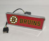 Boston Bruins NHL Rectangular Hitch Cover LED Brake Light for Trailer