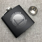 Golden State Warriors NBA Wine Liquor Matte Pot Hip Flask