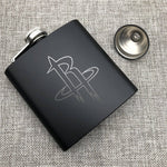 Houston Rockets NBA Wine Liquor Matte Pot Hip Flask