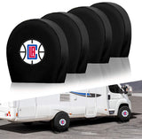 Los Angeles Clippers NBA Tire Covers Set of 4 or 2 for RV Wheel Trailer Camper Motorhome