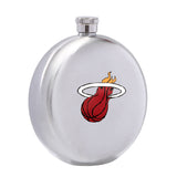 Miami Heat NBA Wine Liquor Matte Pot Hip Flask