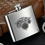 New York Knicks NBA Wine Liquor Matte Pot Hip Flask