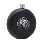 Minnesota Timberwolves NBA Wine Liquor Matte Pot Hip Flask