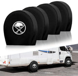 Buffalo Sabres NHL Tire Covers Set of 4 or 2 for RV Wheel Trailer Camper Motorhome