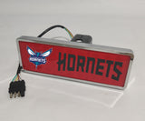 Charlotte Hornets NBA Rectangular Hitch Cover LED Brake Light for Trailer