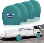 Charlotte Hornets NBA Tire Covers Set of 4 or 2 for RV Wheel Trailer Camper Motorhome