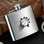 Phoenix Suns NBA Wine Liquor Matte Pot Hip Flask