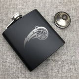 Orlando Magic NBA Wine Liquor Matte Pot Hip Flask