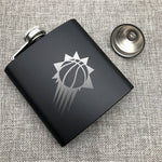 Phoenix Suns NBA Wine Liquor Matte Pot Hip Flask