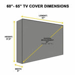 Vanderbilt Commodores NCAA Outdoor TV Cover Heavy Duty