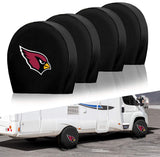 Arizona Cardinals NFL Tire Covers Set of 4 or 2 for RV Wheel Trailer Camper Motorhome