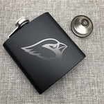 Arizona Cardinals NFL Wine Liquor Matte Pot Hip Flask