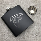 Atlanta Falcons NFL Wine Liquor Matte Pot Hip Flask