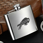 Buffalo Bills NFL Wine Liquor Matte Pot Hip Flask