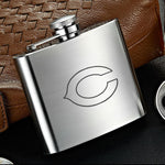 Chicago Bears NFL Wine Liquor Matte Pot Hip Flask