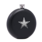 Dallas Cowboys NFL Wine Liquor Matte Pot Hip Flask