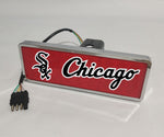 Chicago White Sox MLB Rectangular Hitch Cover LED Brake Light for Trailer