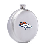 Denver Broncos NFL Wine Liquor Matte Pot Hip Flask