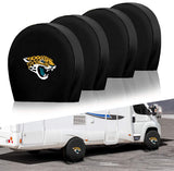 Jacksonville Jaguars NFL Tire Covers Set of 4 or 2 for RV Wheel Trailer Camper Motorhome