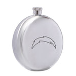 Los Angeles Chargers NFL Wine Liquor Matte Pot Hip Flask