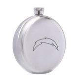 Los Angeles Chargers NFL Wine Liquor Matte Pot Hip Flask