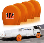 Cincinnati Bengals NFL Tire Covers Set of 4 or 2 for RV Wheel Trailer Camper Motorhome