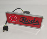 Cincinnati Reds MLB Rectangular Hitch Cover LED Brake Light for Trailer