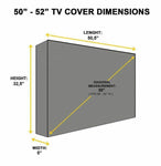 Harvard Crimson NCAA Outdoor TV Cover Heavy Duty