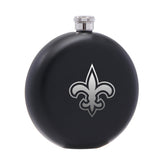 New Orleans Saints NFL Wine Liquor Matte Pot Hip Flask