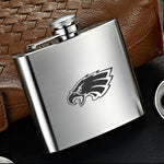 Philadelphia Eagles NFL Wine Liquor Matte Pot Hip Flask