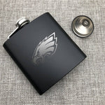 Philadelphia Eagles NFL Wine Liquor Matte Pot Hip Flask