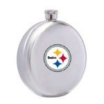 Pittsburgh Steelers NFL Wine Liquor Matte Pot Hip Flask