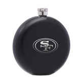 San Francisco 49ers NFL Wine Liquor Matte Pot Hip Flask