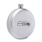 Seattle Seahawks NFL Wine Liquor Matte Pot Hip Flask